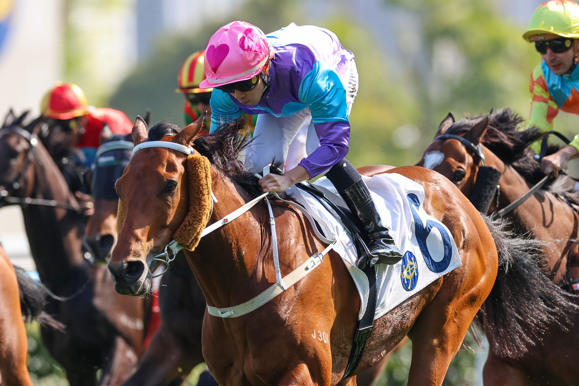 Stunning Peach illustre la grande forme de l'écurie Cruz en ce début d'année.