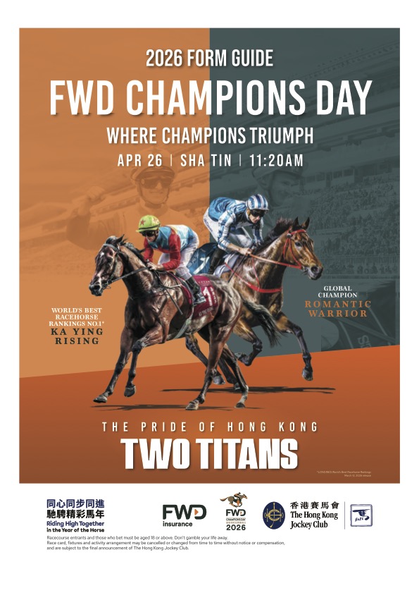 Cliquer sur cette image pour télécharger les perfs complètes des engagés des trois courses de Gr1 au programme dimanche 26 avril 2026 à Sha Tin.