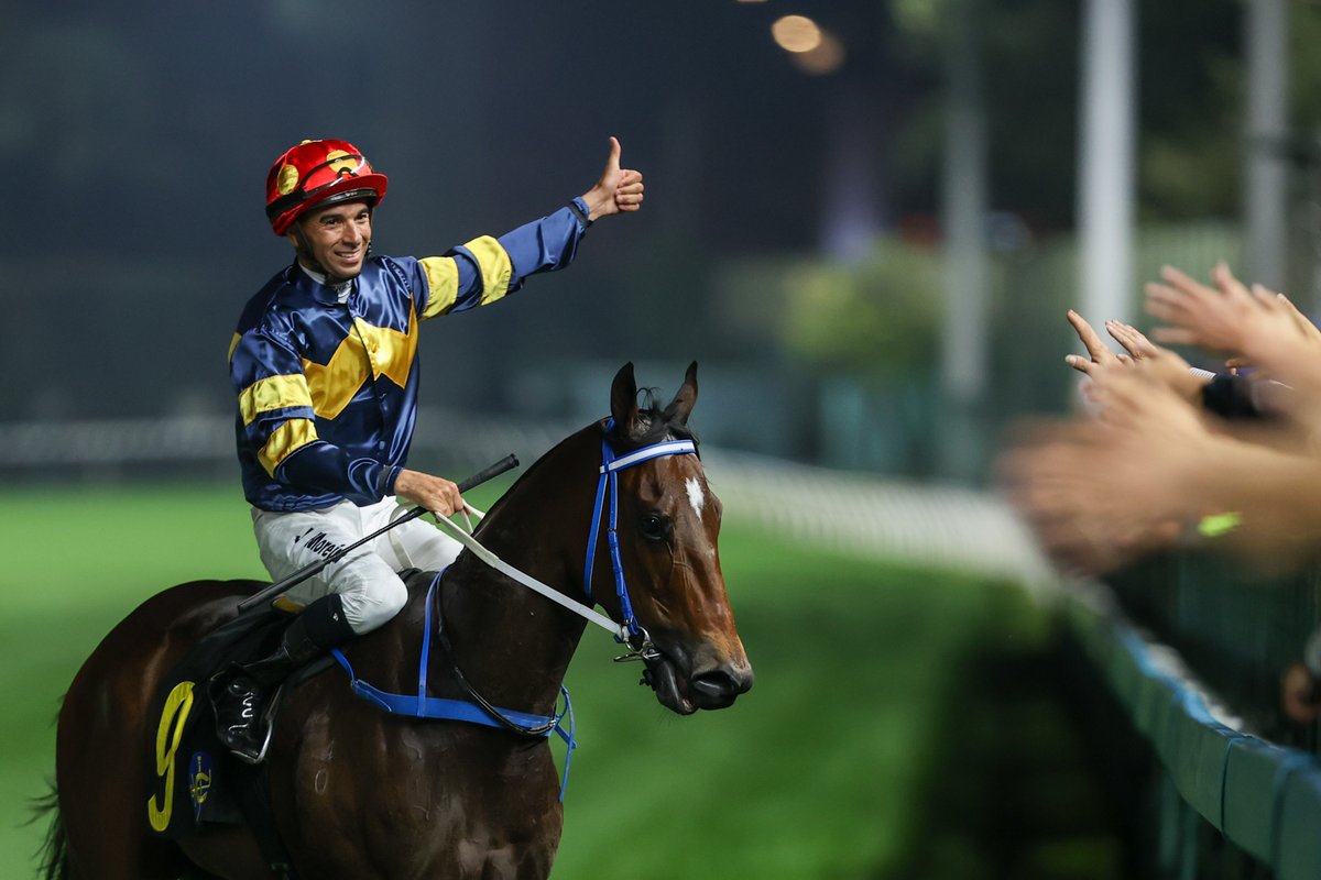 Joao Moreira, le jockey de Satono Reve